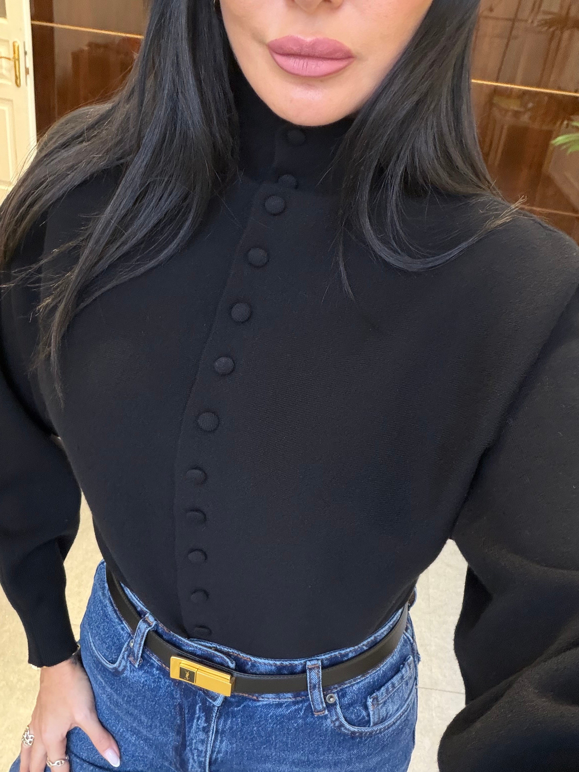 Siyah Emma Hırka