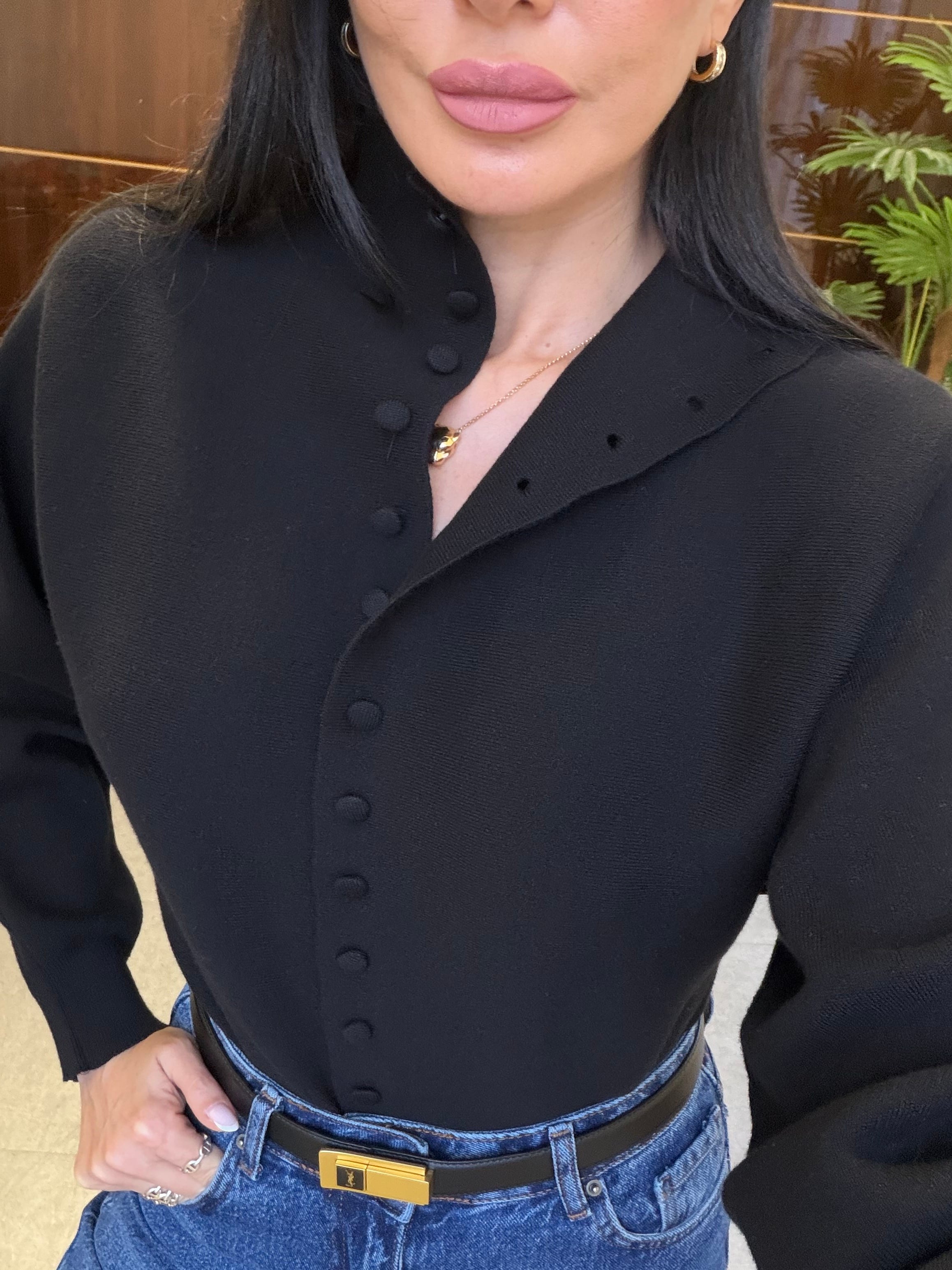 Siyah Emma Hırka