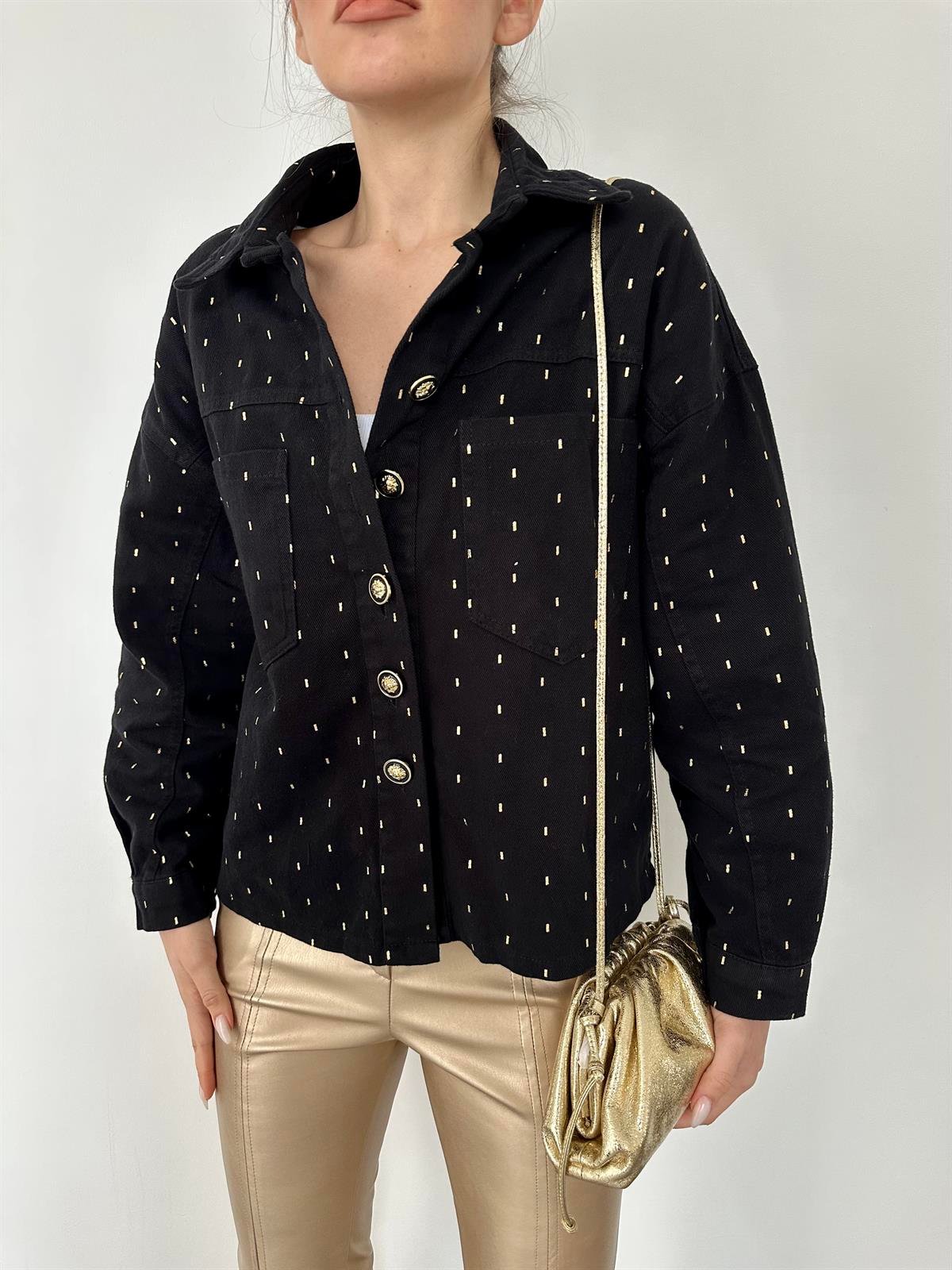 Siyah  Gabardin Ceket