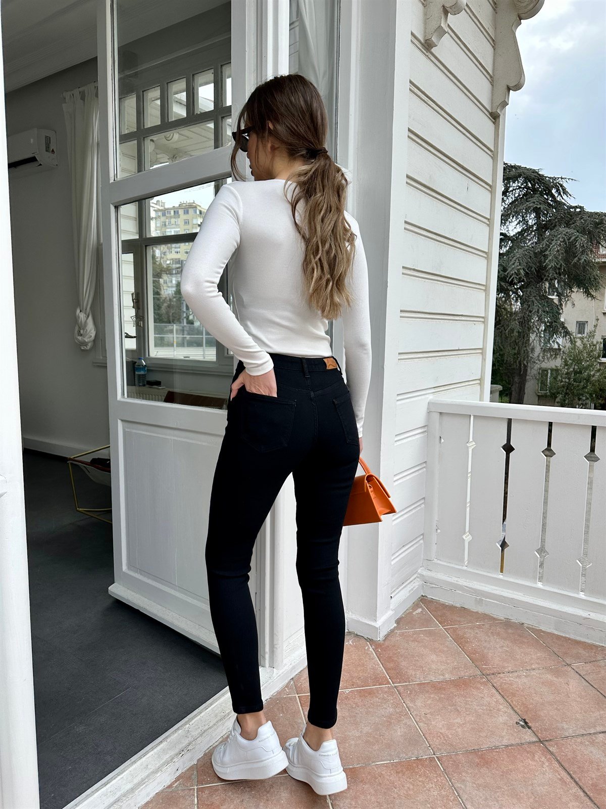 Süper Siyah Skinny Jean