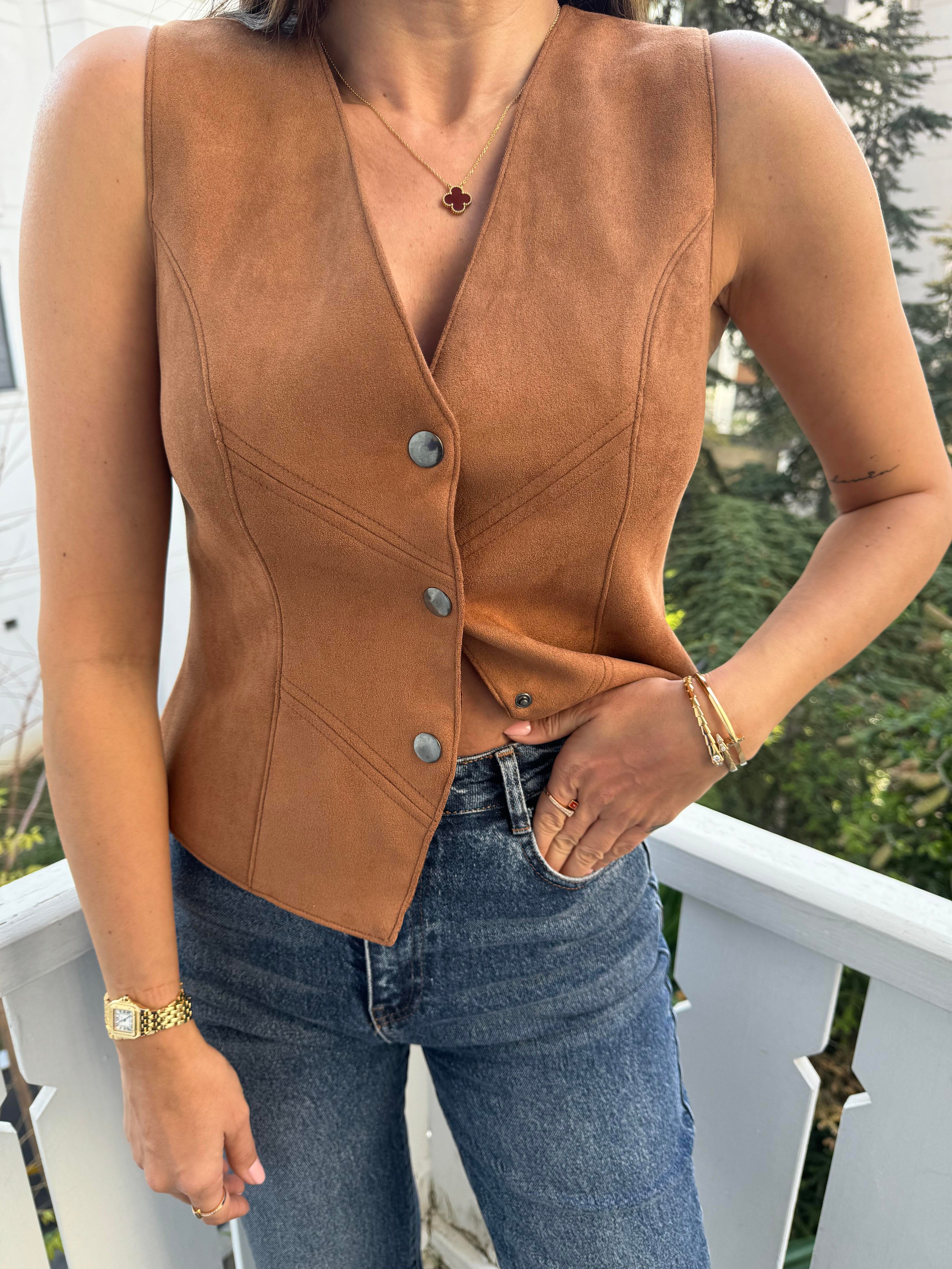 Taba Scuba Süet Yelek