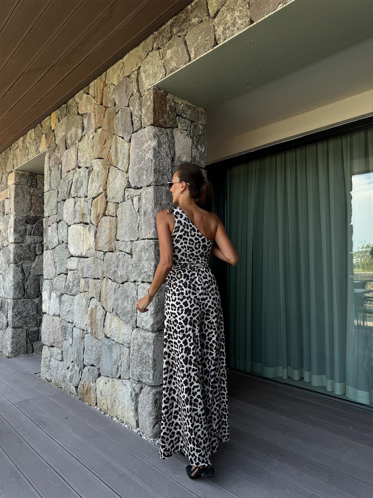 Tek Omuz Leopar Tulum