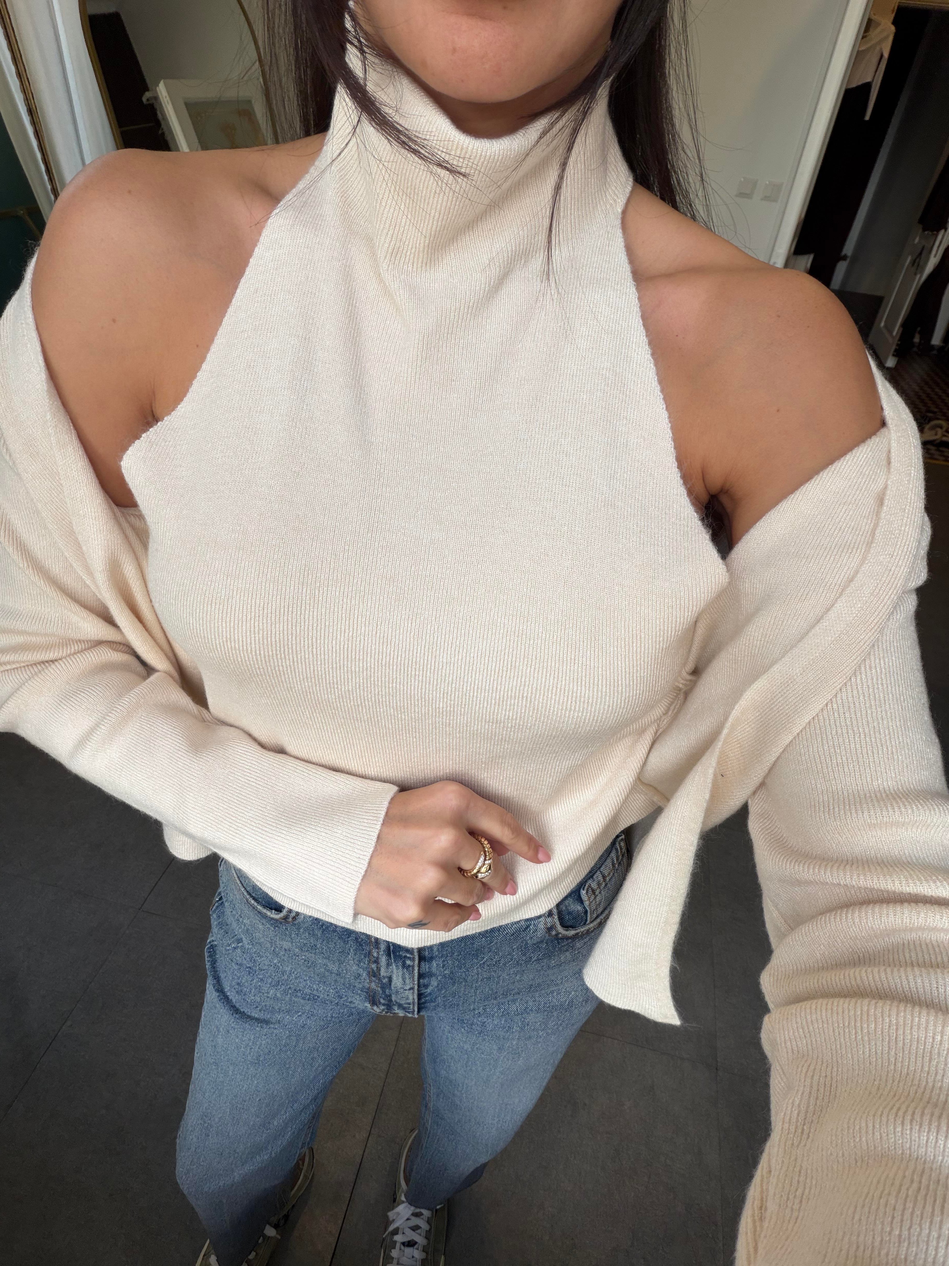 Vanilya Tasarım Bluzlu Hırka