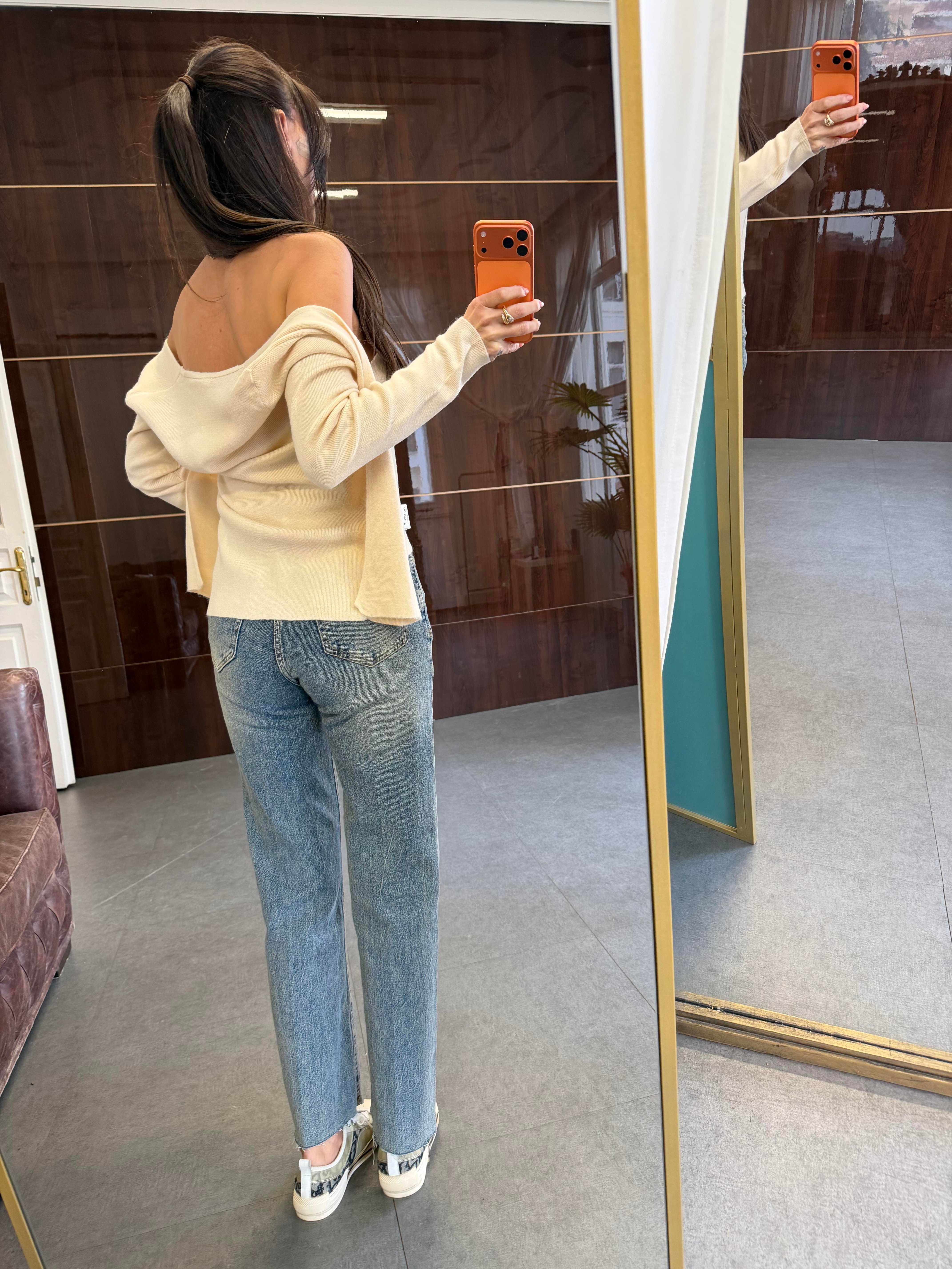 Vanilya Tasarım Bluzlu Hırka