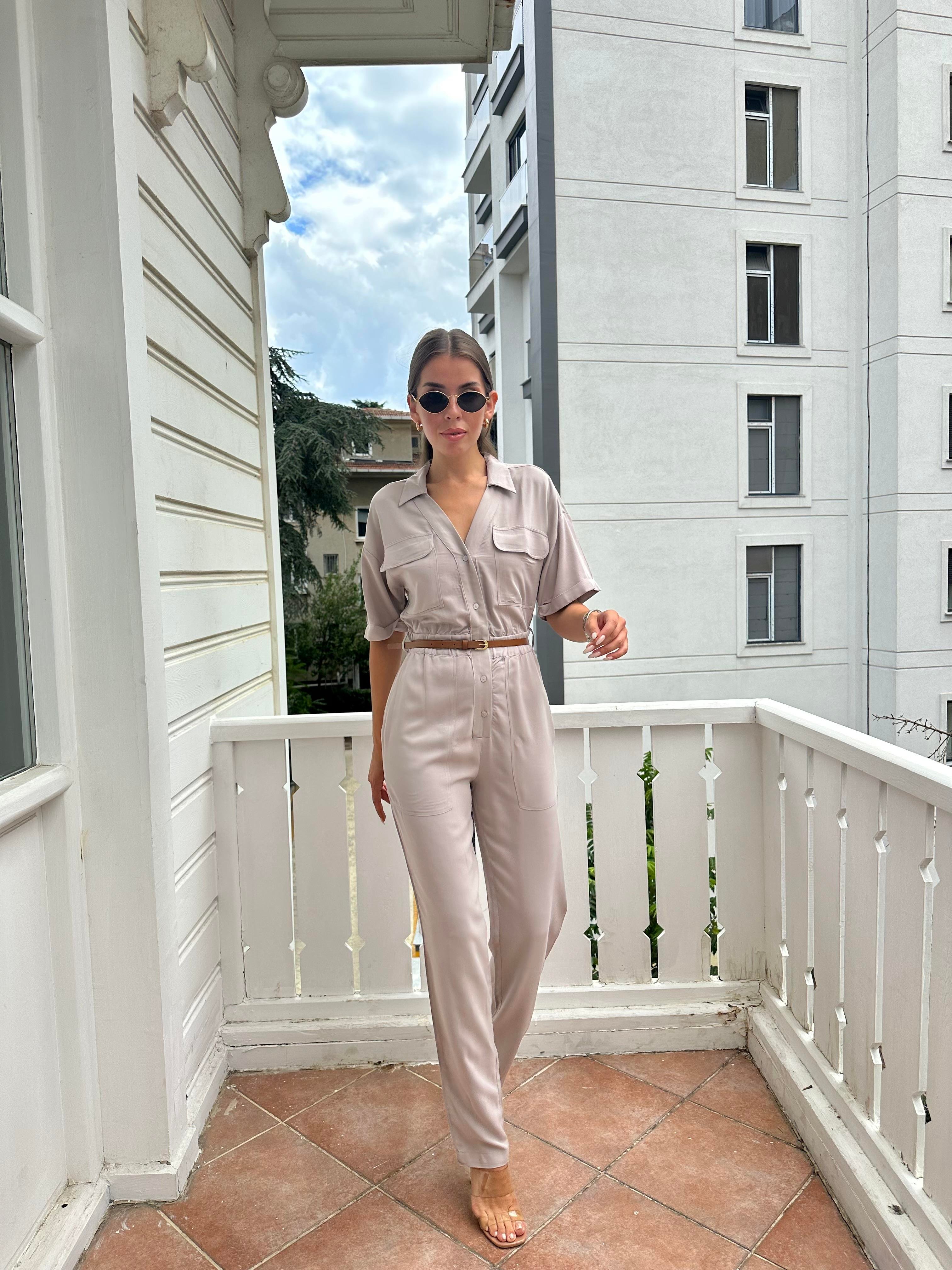 Vizon  Kemerli Tencel Tulum