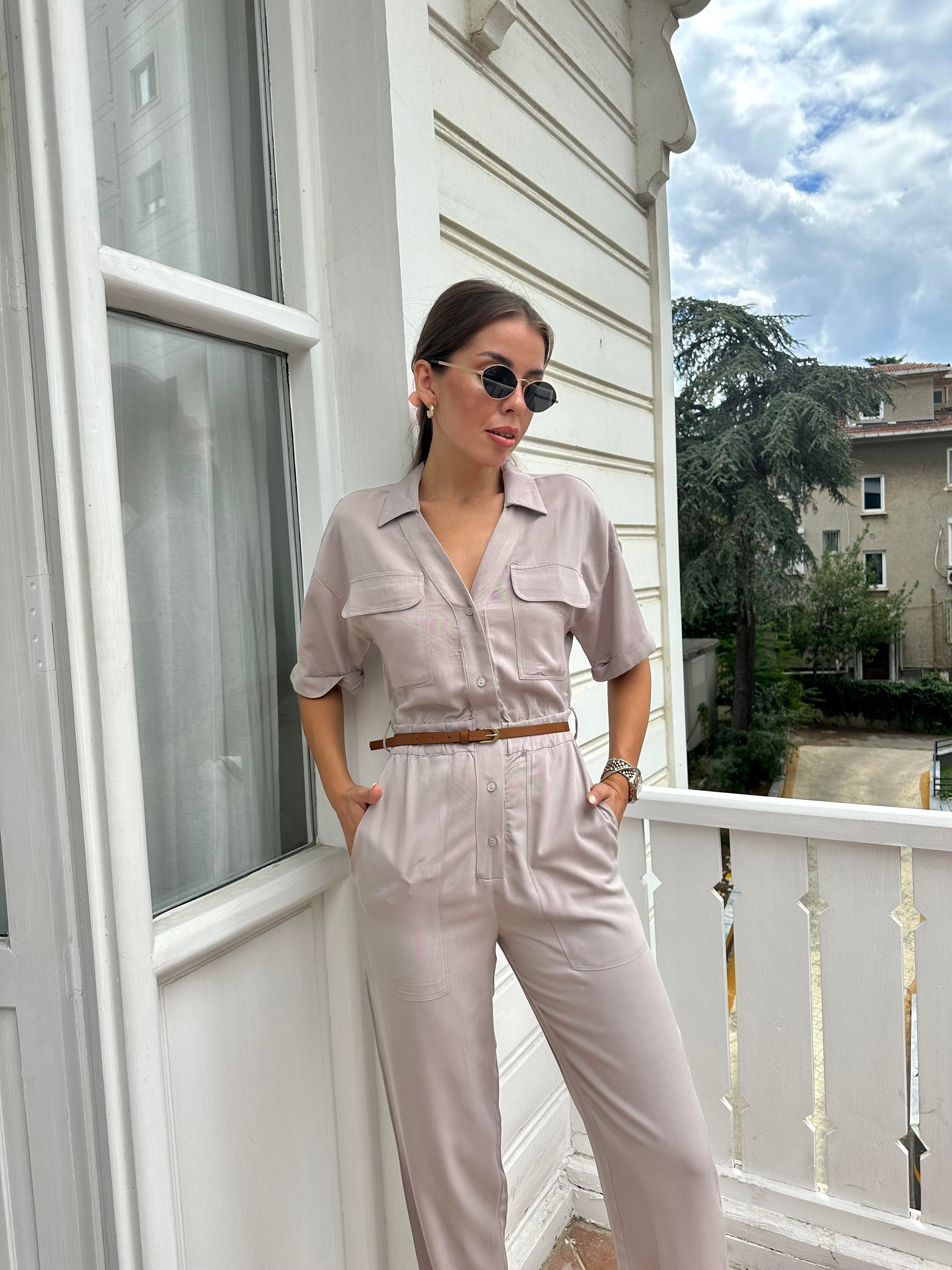 Vizon  Kemerli Tencel Tulum