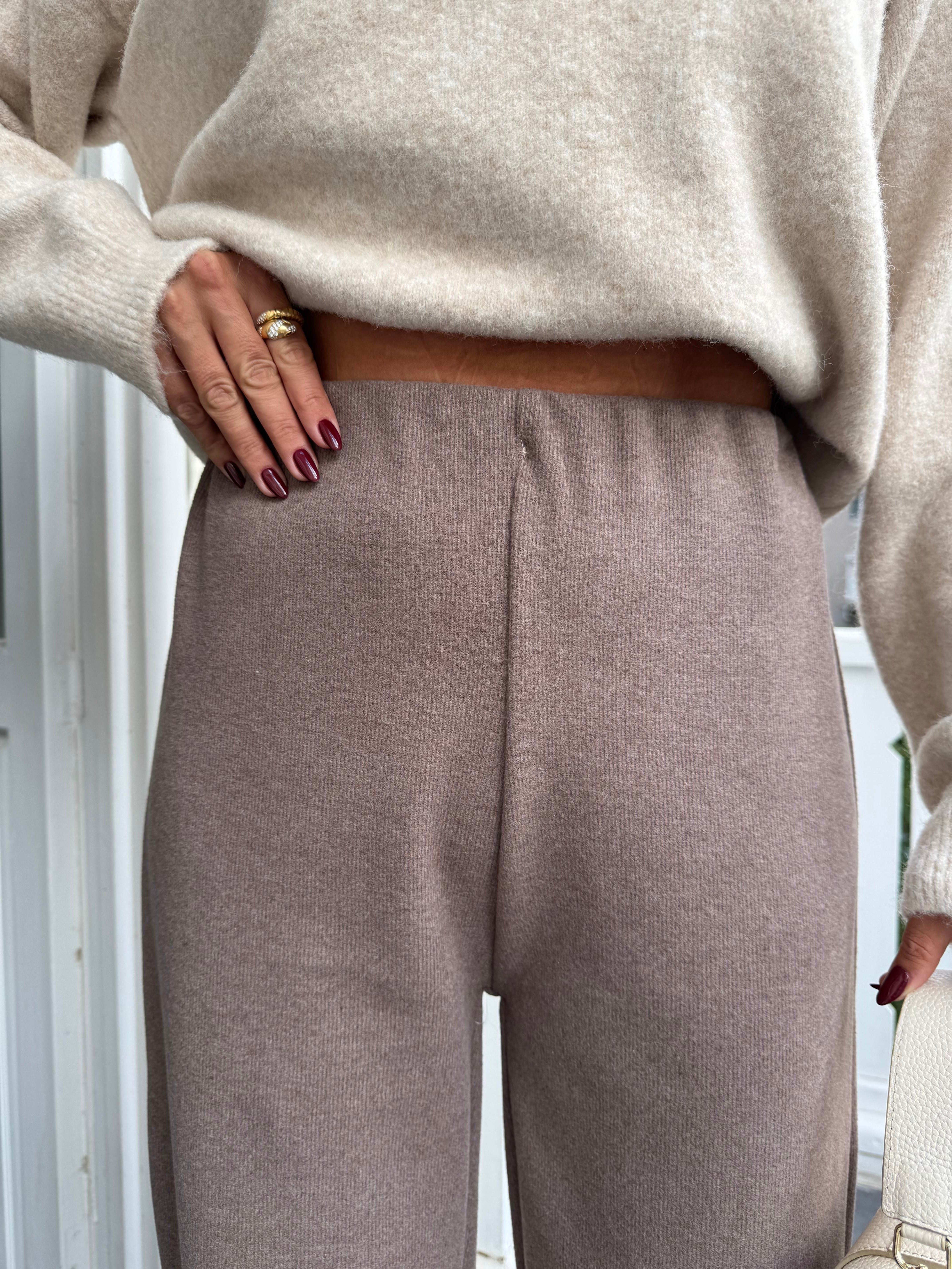 Vizon Soft Doku Bol Paça Pantolon