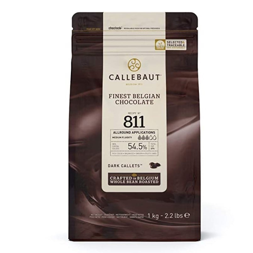 Callebaut Bitter Kuvertür %54,5 Drop Çikolata 1 KG