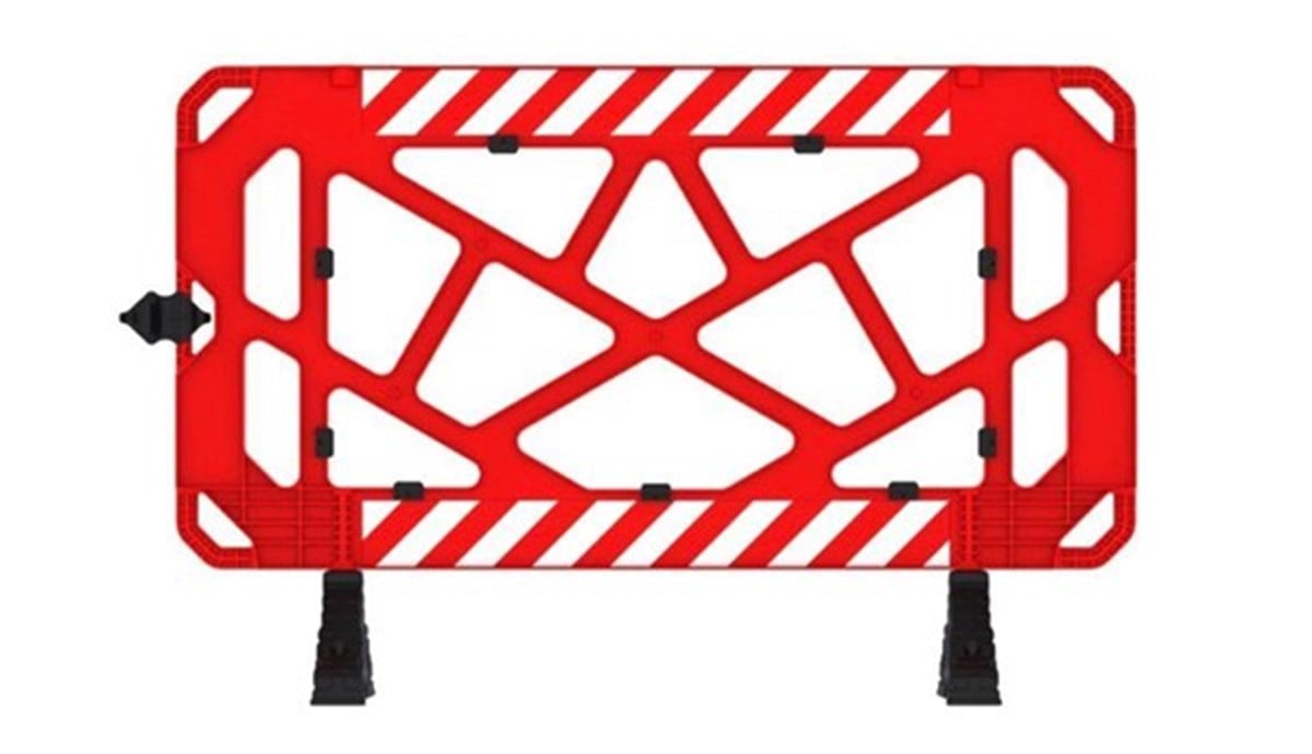 GÜVENLİK BARİYERİ 100 CM X 150 CM X 50 CM ( PANEL BARİYER )