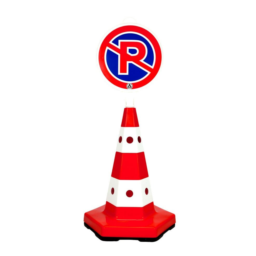 Kedi Gözlü Trafik Konisi 52 Cm