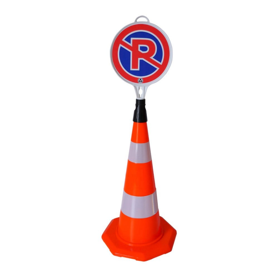 Pvc Trafik Konisi 70 Cm Çift Reflektifli Trafik Dubası