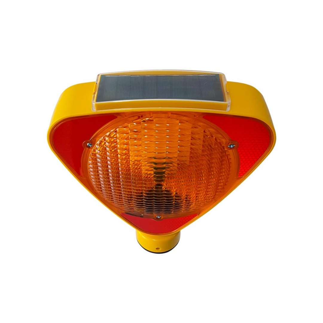 Solar Ledli Flaşör Kırmızı