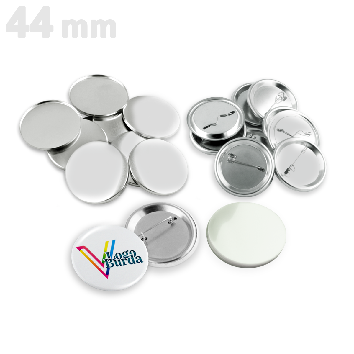 44 mm Buton Rozet (SARF)-1000 Adet