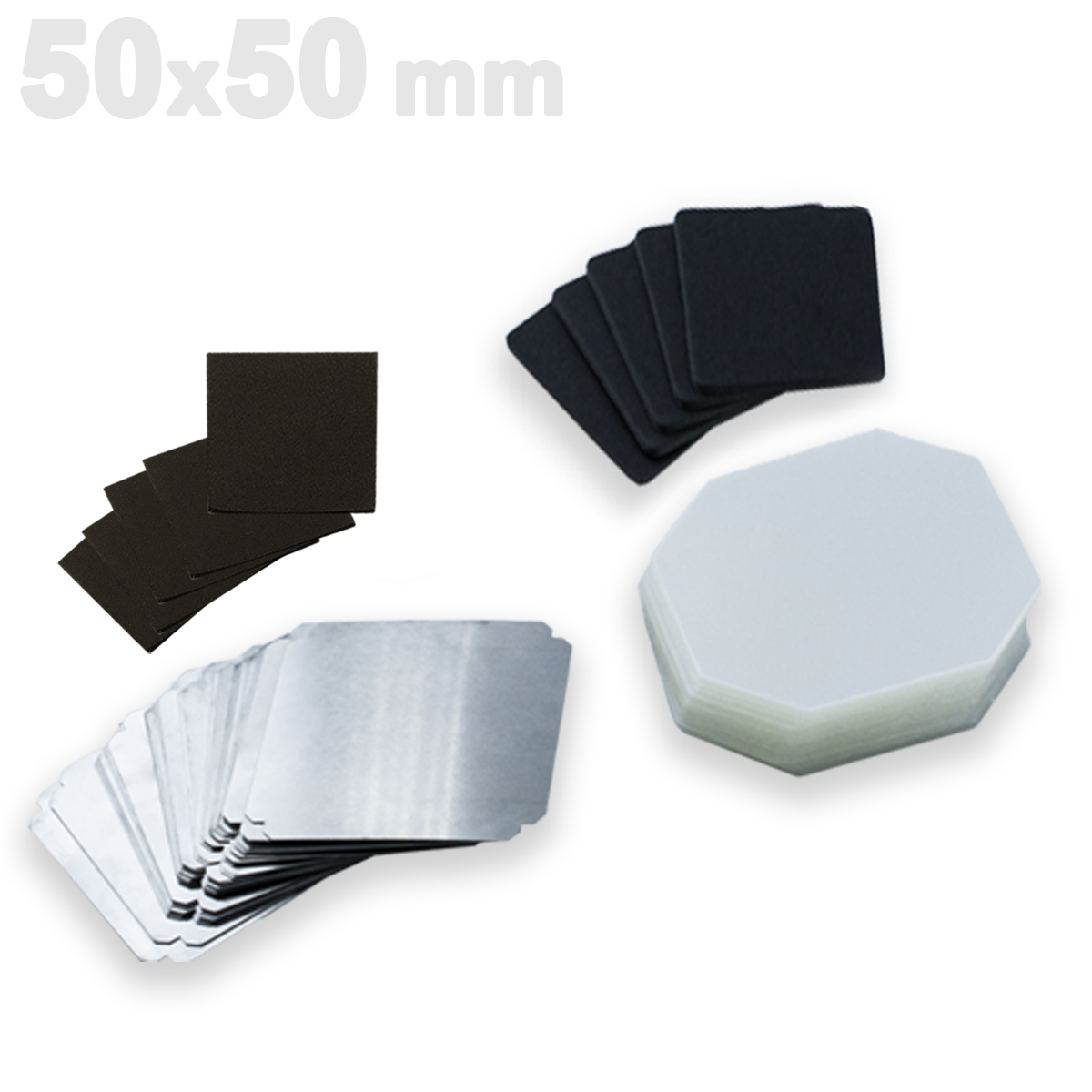 50x50 Buton Kare Magnet (SARF)