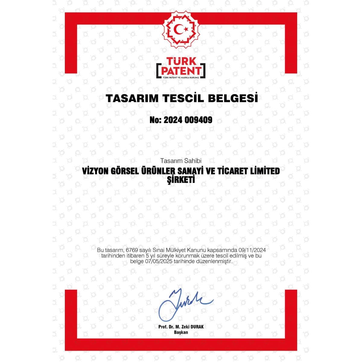 Dikdörtgen Magnet Çerçeve 65x95 mm