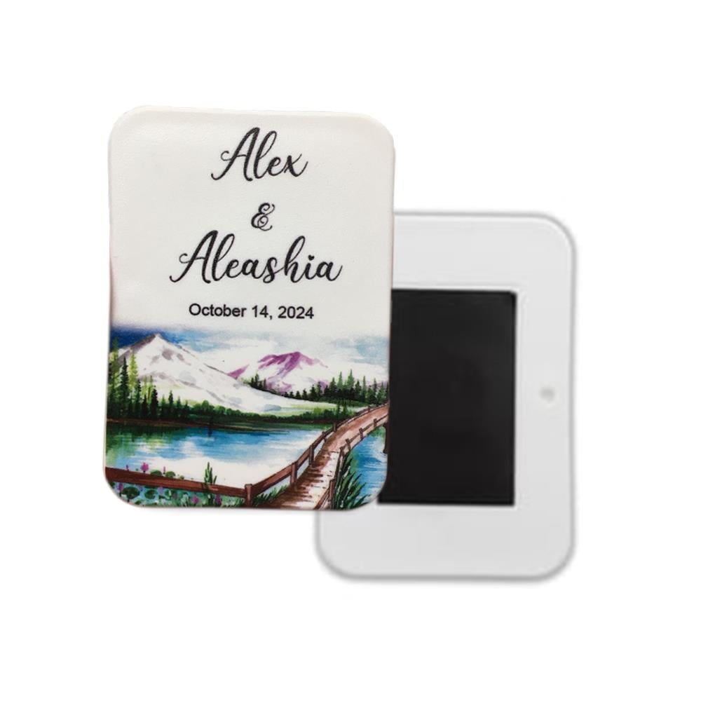 Sade Magnet Sade Magnet DikdörtgenDikdörtgen Sade Magnet - Buzdolabı Magneti - UV Baskıya Uygun