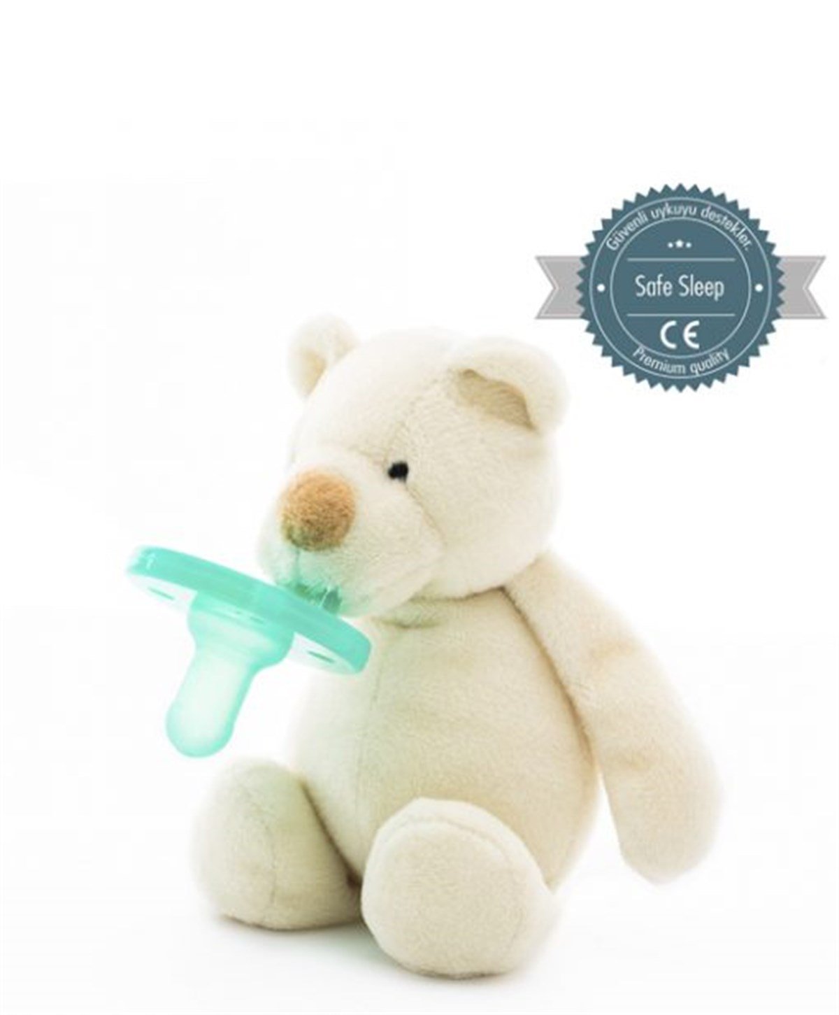 Emzikli Uyku Arkadaşı (Hijyen Kapaklı) – Beyaz Ayı