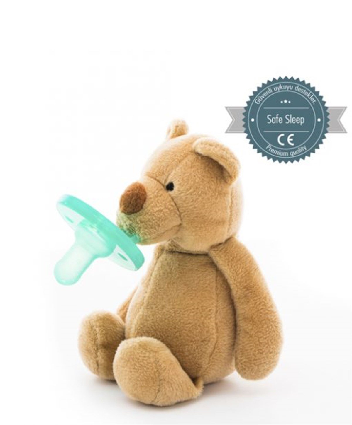 Emzikli Uyku Arkadaşı (Hijyen Kapaklı) – Kahve Ayı