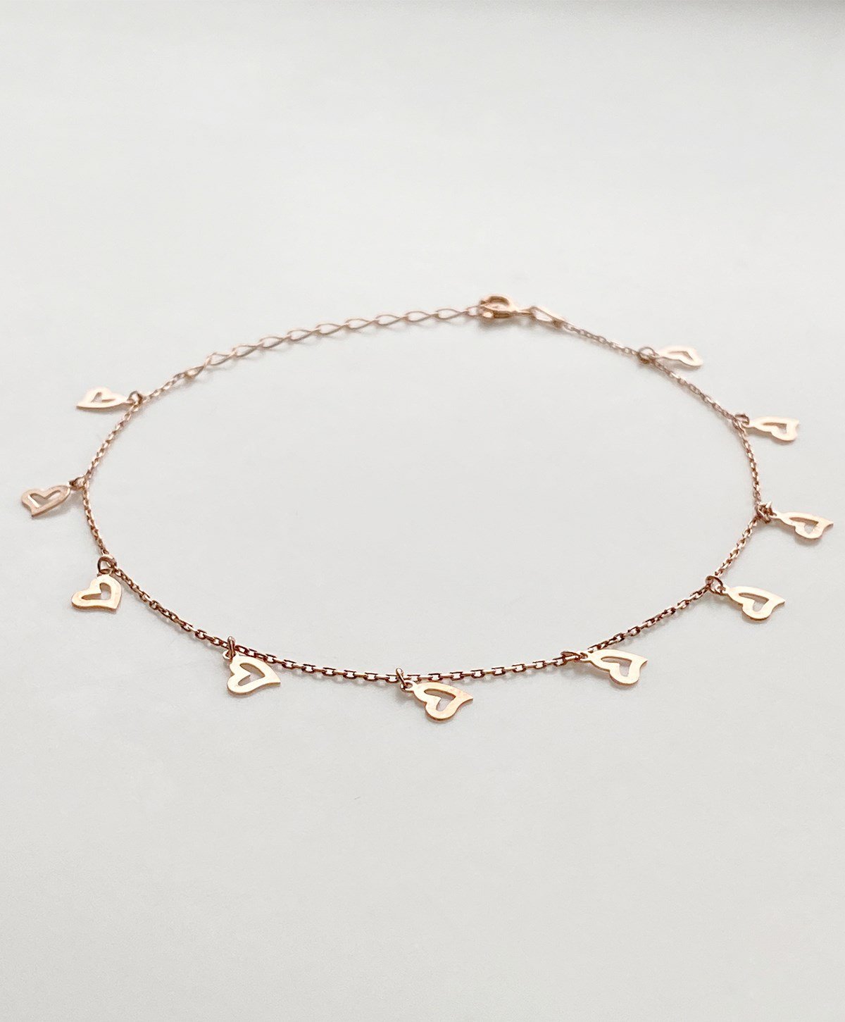 Kalp Gümüş Halhal