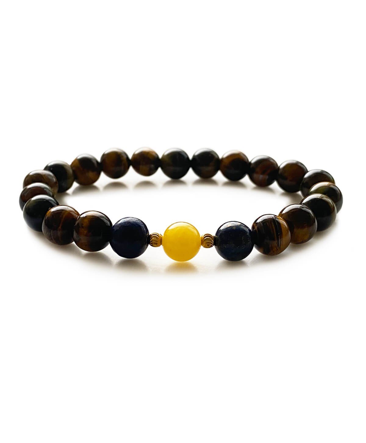 Kaplangözü Taşlı Milky Kehribar Bileklik