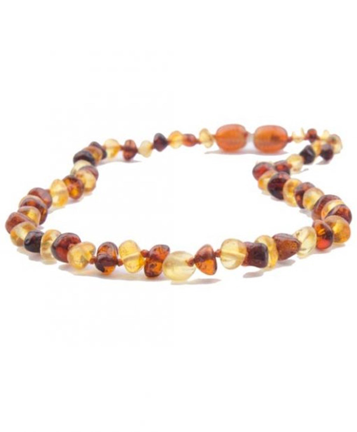 Karamel - Limon Rengi Kehribar Kolye