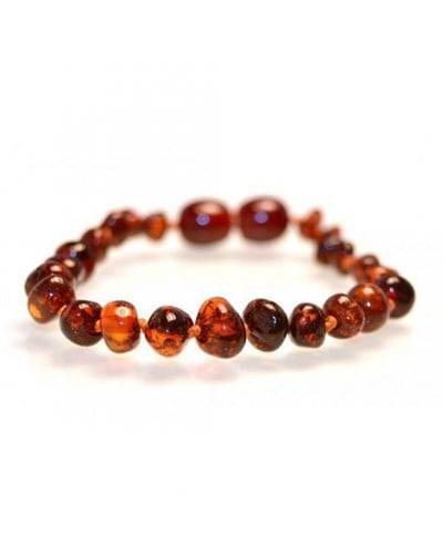 Karamel Rengi Kehribar Bileklik