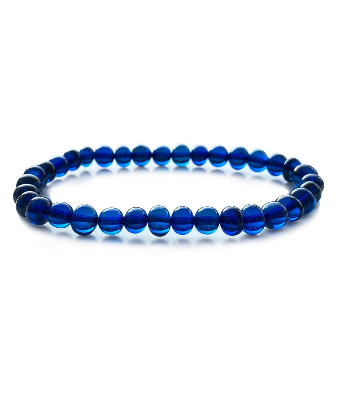 Mavi Anne Kehribar Bileklik