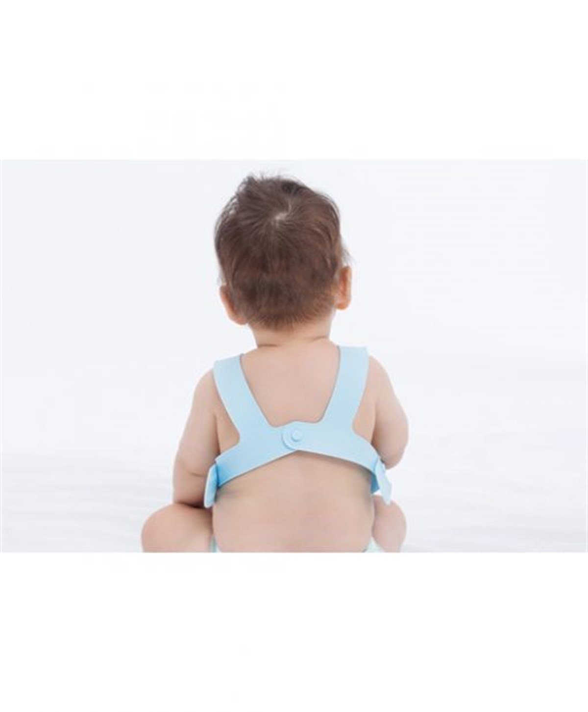 Mavi Silikon Mama Önlüğü