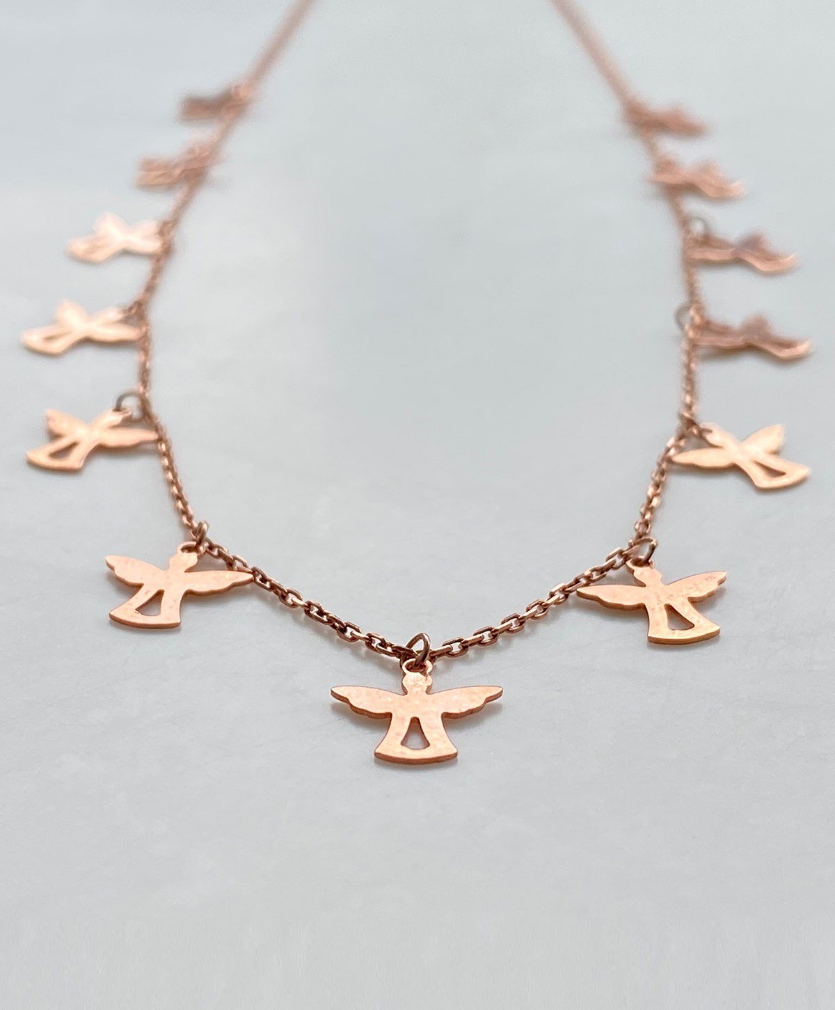 Melek Gümüş Kolye