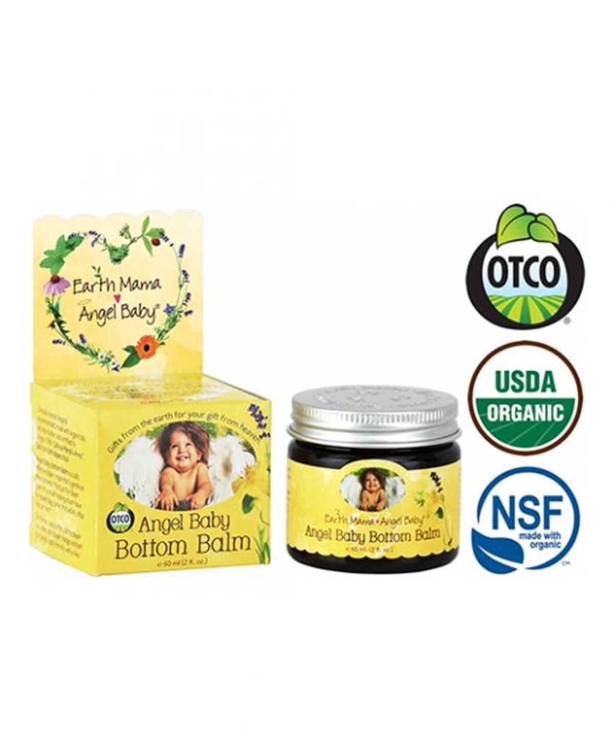 Organik Angel Baby Bottom Balm – Bebek Pişik Kremi