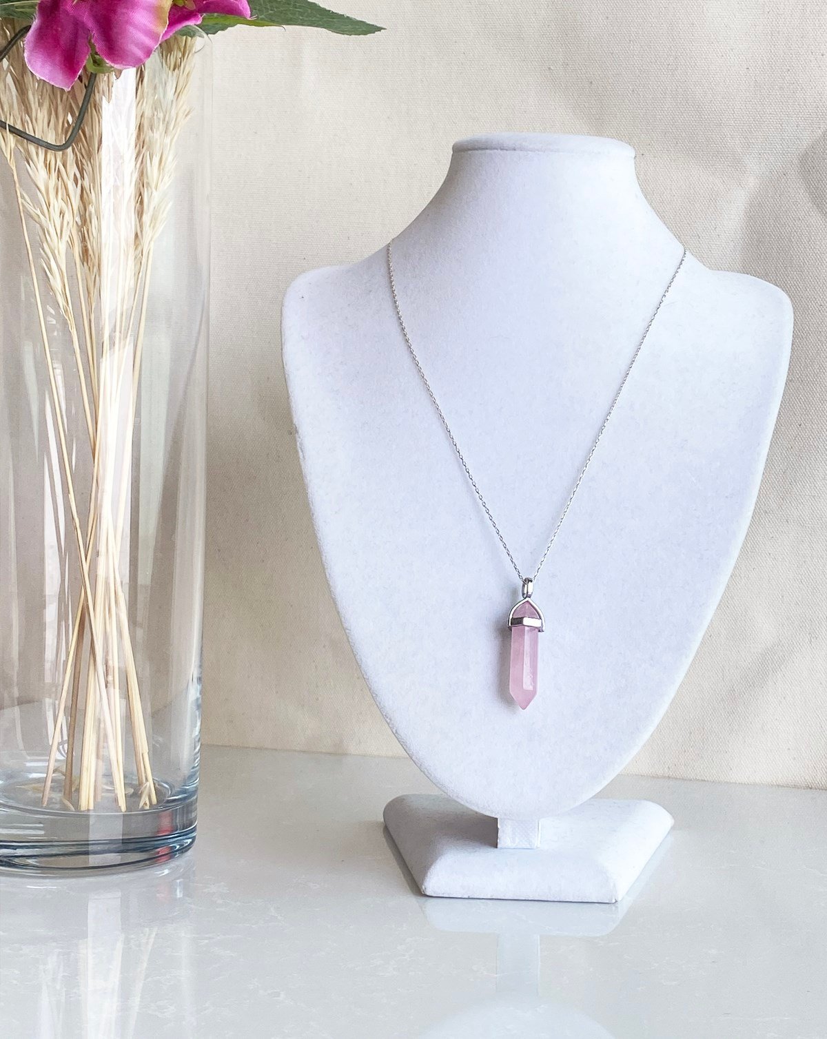 Pandül Kuvars Kolye