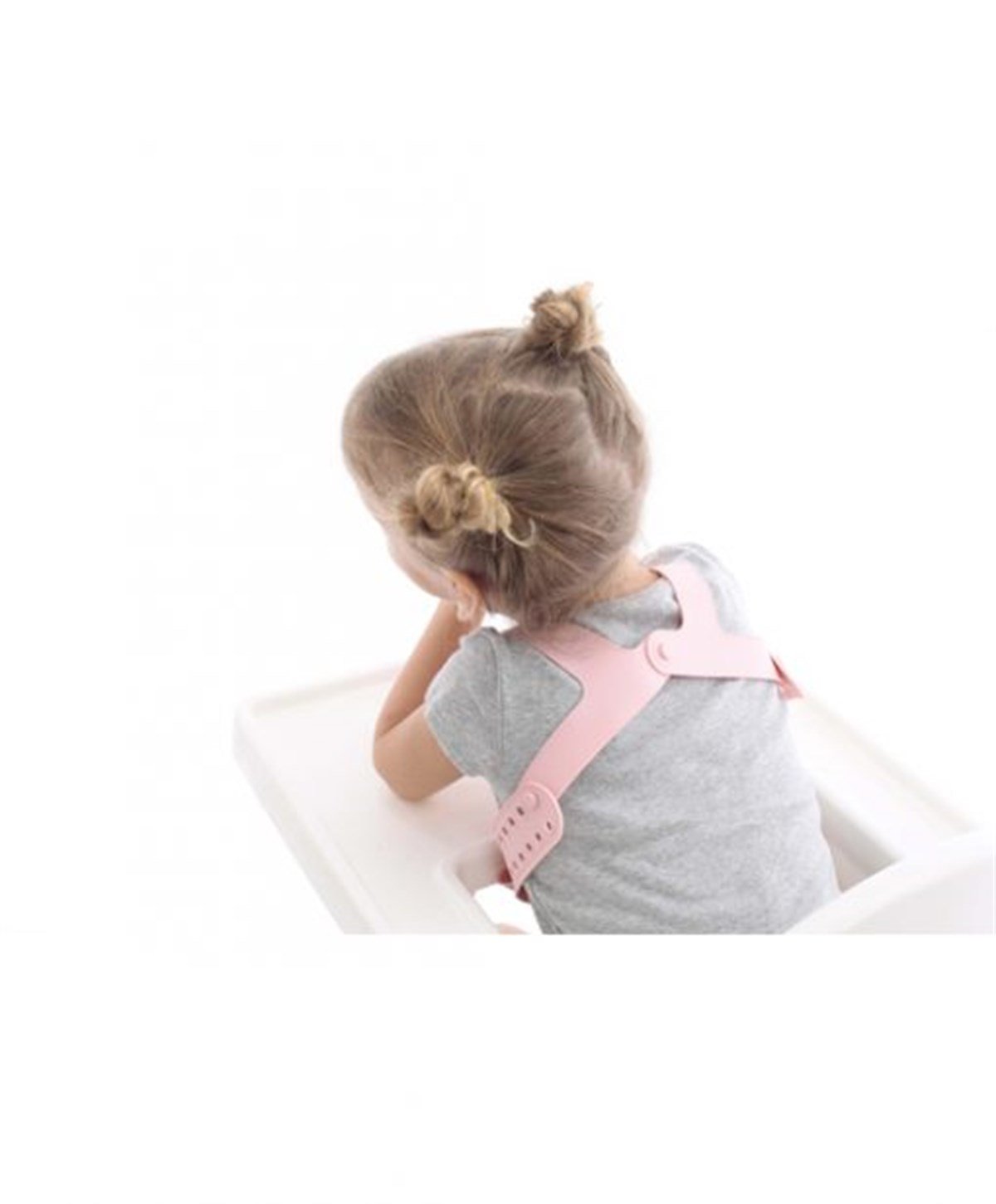 Pembe Silikon Mama Önlüğü