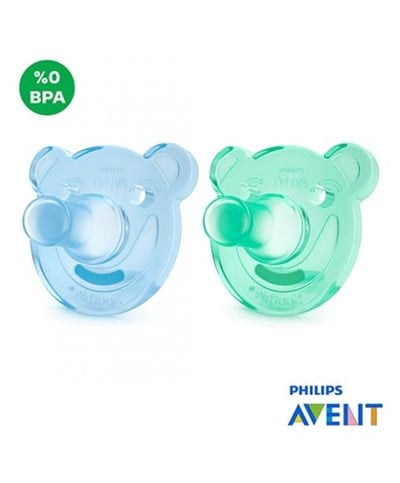 Philips Avent Soothie Yalancı Emzik 3+ ay Erk 2'li