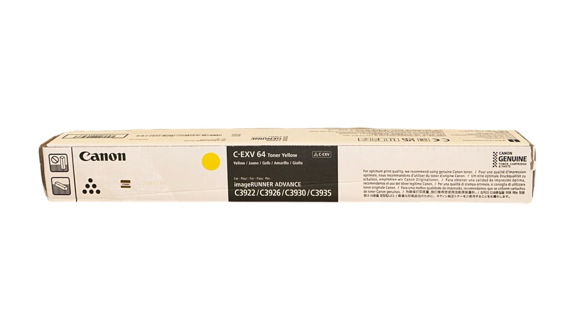 Canon EXV-64 Sarı Orijinal Toner DX C3922i C3926i C3930i C3935i 5756C002