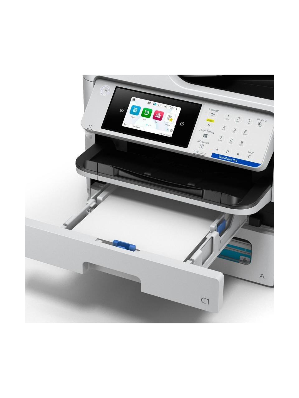 EPSON WORKFORCE PRO EM-C 800 RDWTF WİFİ TARAYACI FOTOKOPİ FAKS RENKLİ  YAZICI