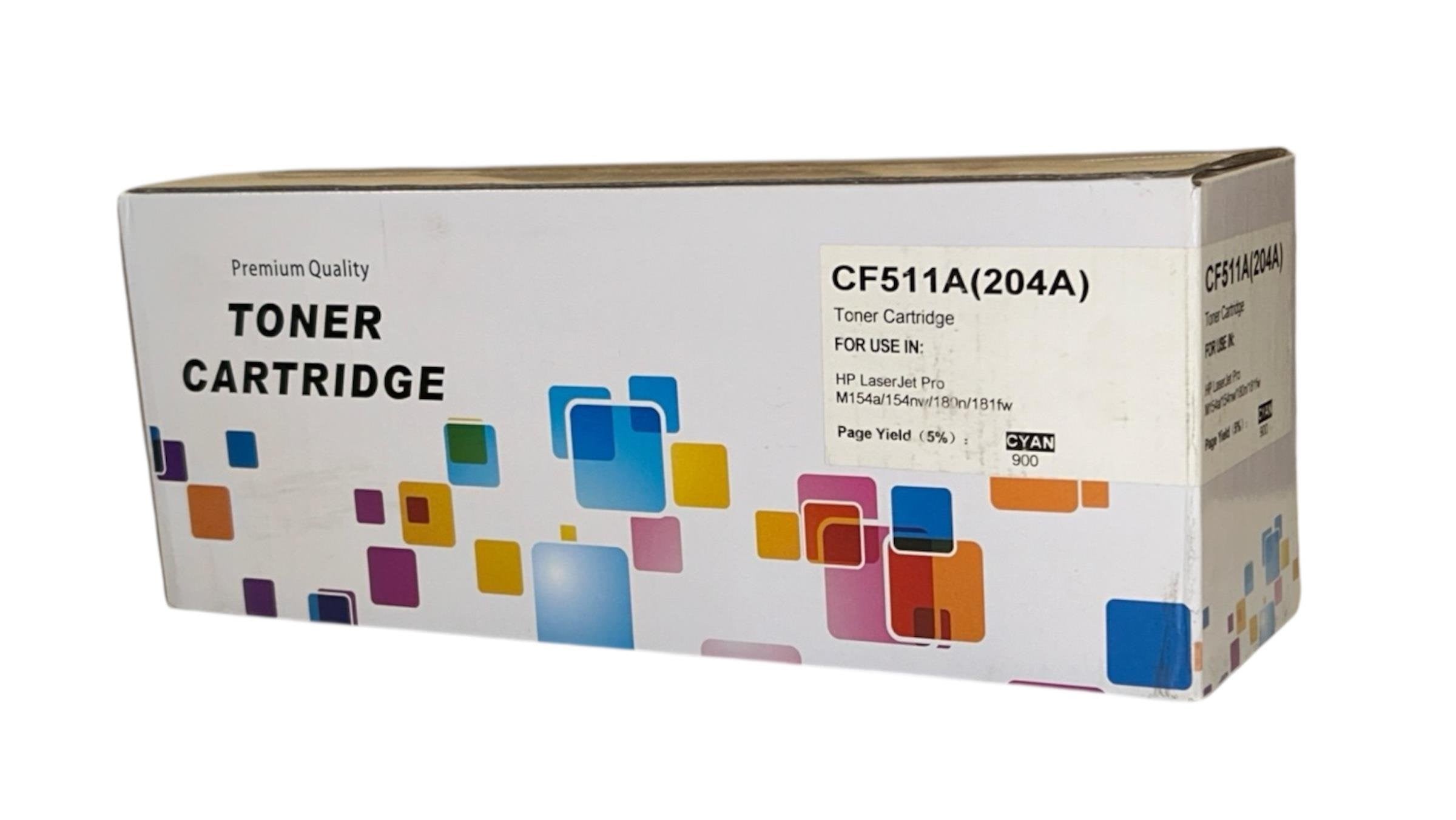 HP CF511A (204A) Mavi Muadil Toner M154A,M180n,M181fw