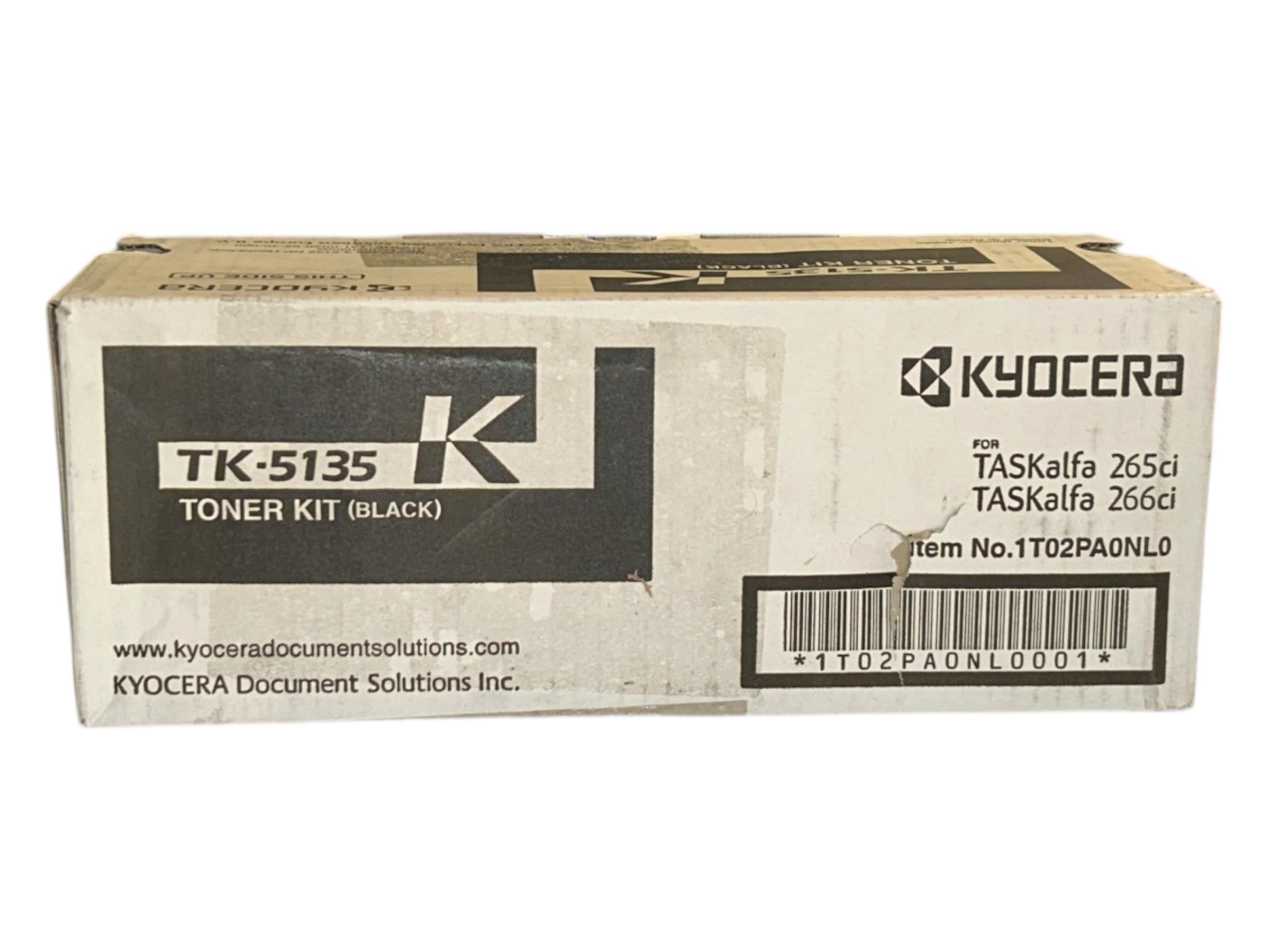 Kyocera Mita TK-5135 Orijinal Siyah Toner TasKalfa -265ci -266ci