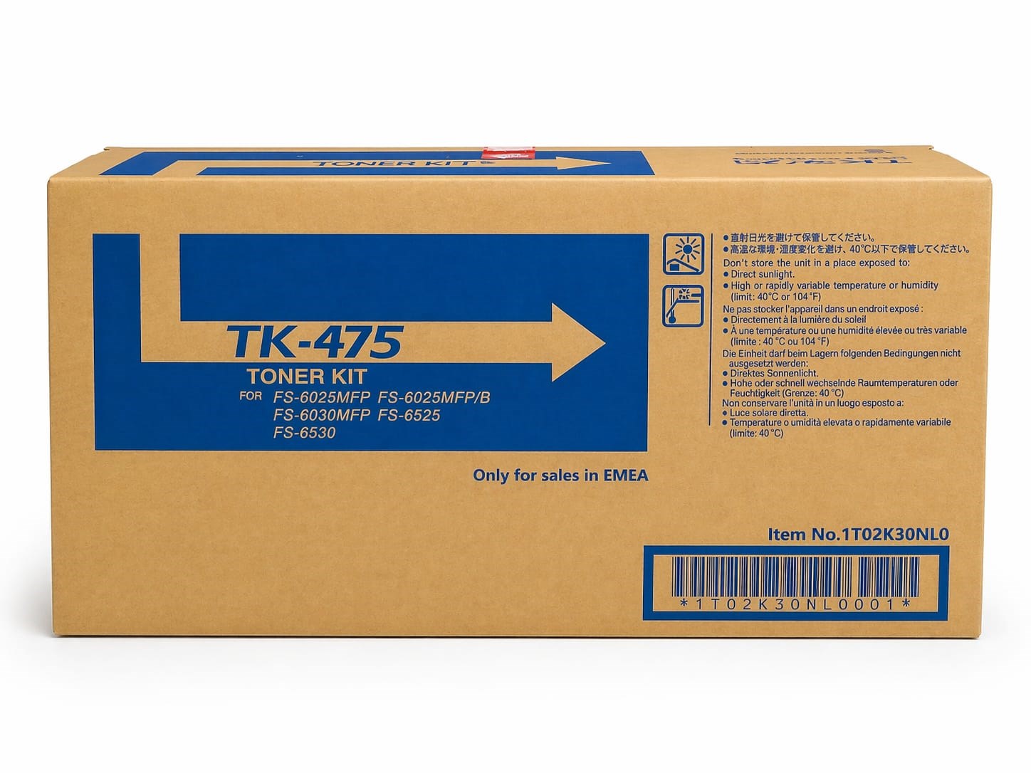 MITA  FS-6025/6030/6525/6530 TK -475  MAVİ KUTU  TONER   16.5K