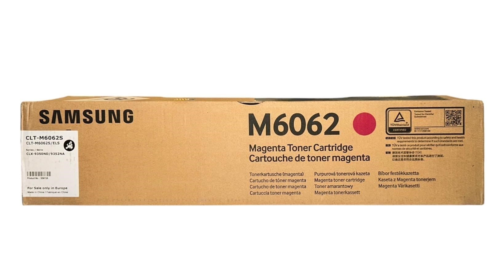 Samsung CLT-M6062S Kırmızı Orjinal Toner CLX9250, CLX9252, CLX9350, CLX9352