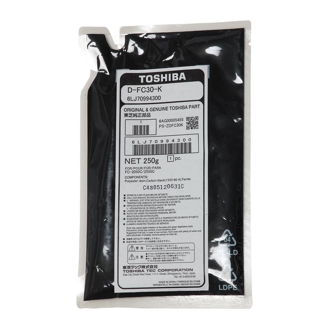Toshiba D-FC30-K Orjinal Siyah Developer E-Studio 2050C 2520AC 2555C 4555C 250g.