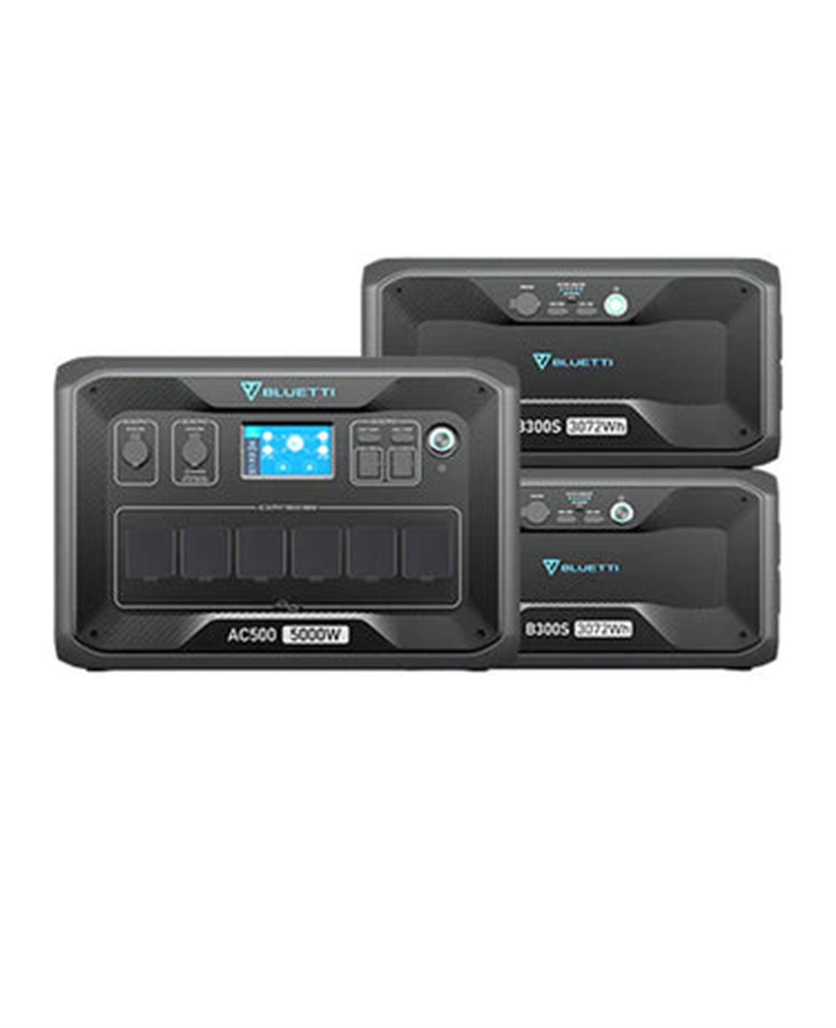 Bluetti AC500 | 2*B300S Taşınabilir Güç Kaynağı 6144Wh Kapasite