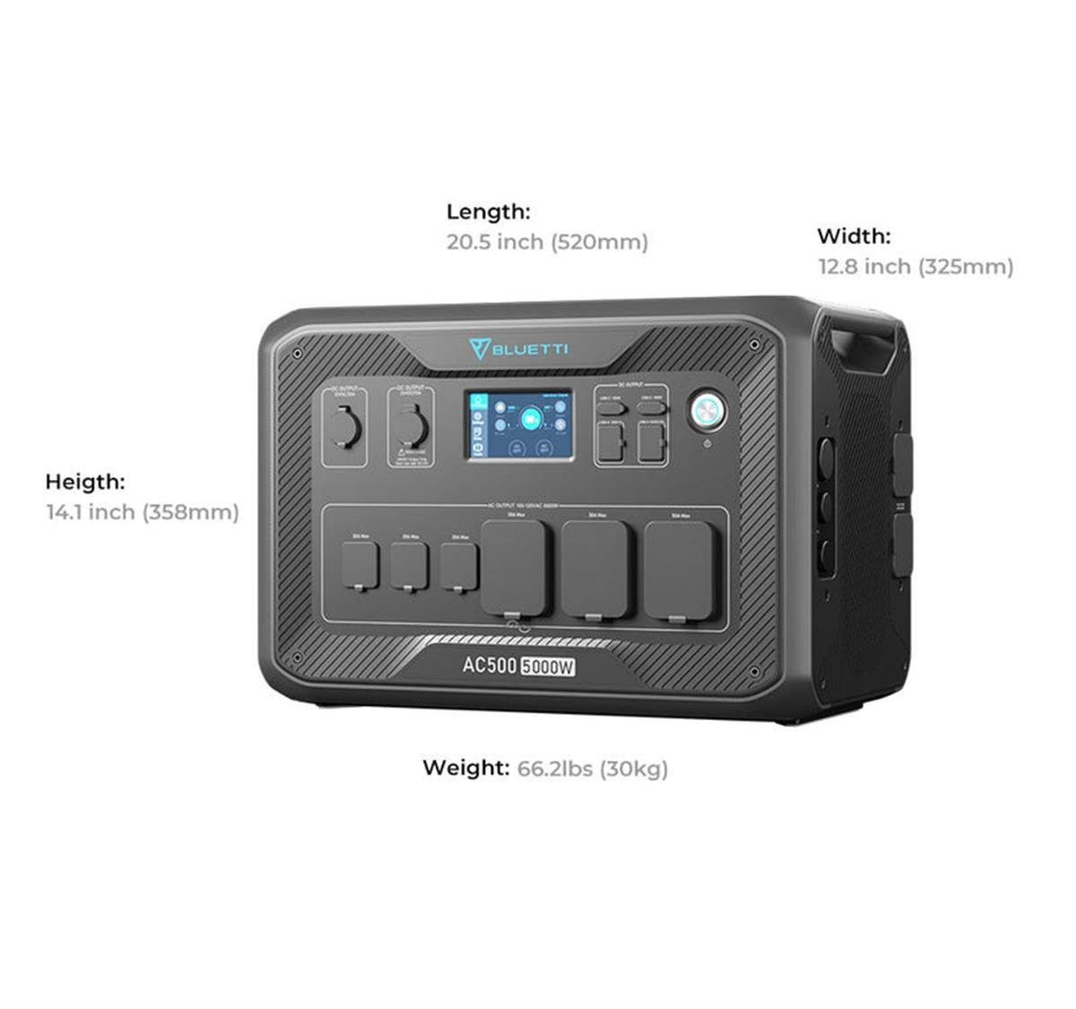 Bluetti AC500 | B300S Taşınabilir Güç Kaynağı