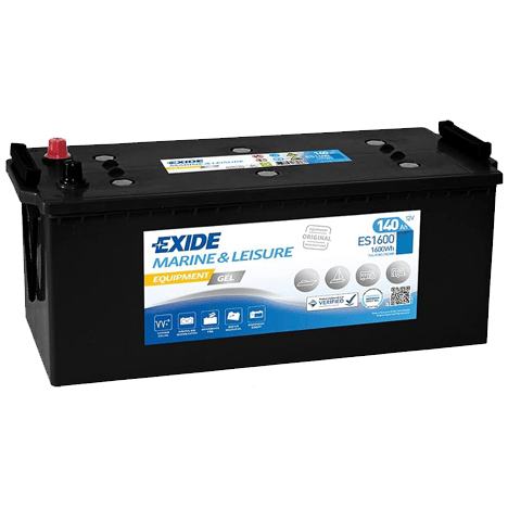 Exide ES1600 Jel Akü Marin 140Ah 1600Wh Equipment Gel 