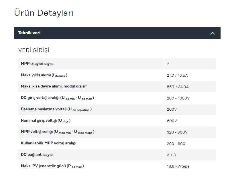 Fronius Symo Advanced 12.5-3-M - On Grid İnverter