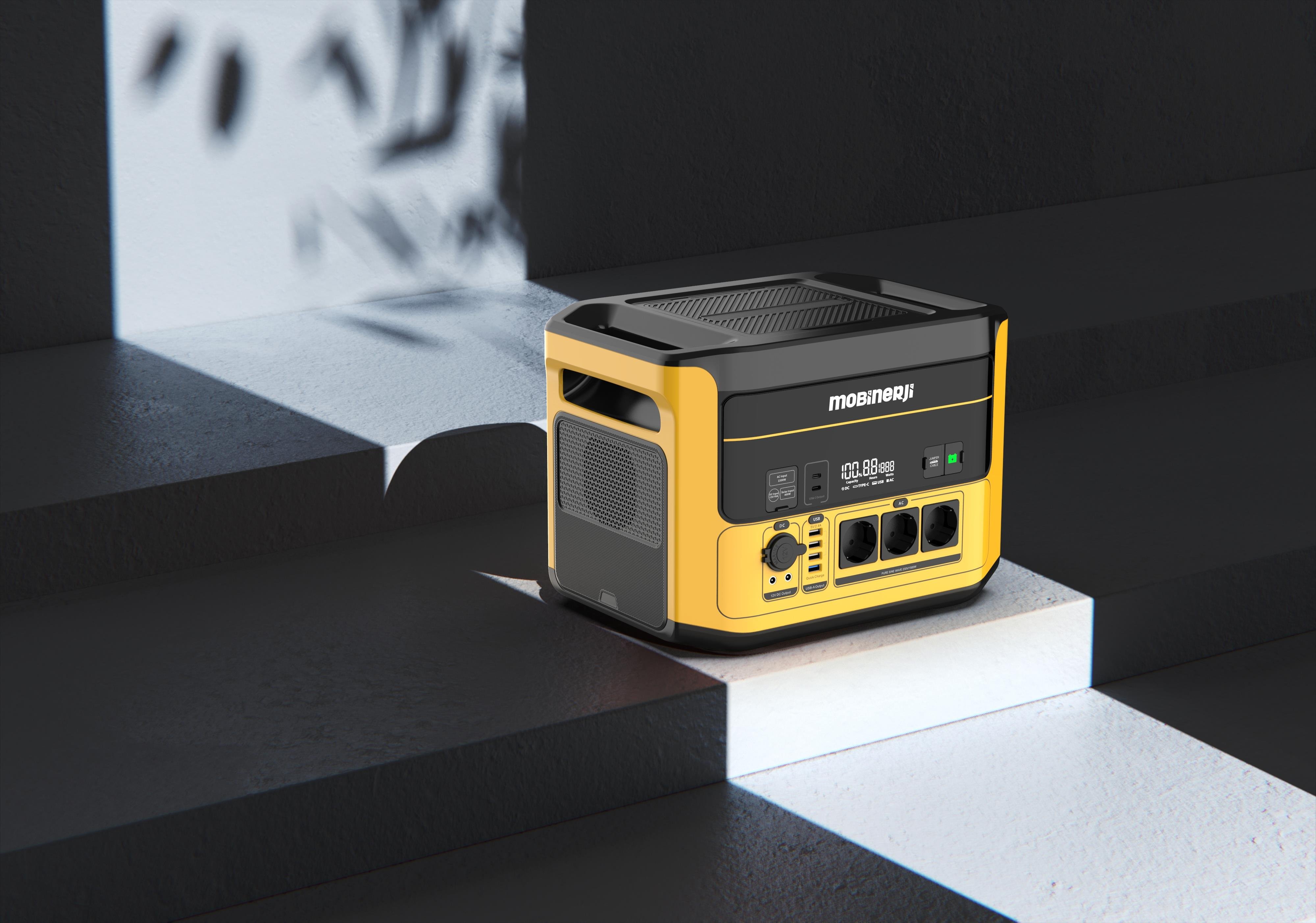 HIZLI ŞARJ Mobinerji 1500W Taşınabilir Güç Kaynağı