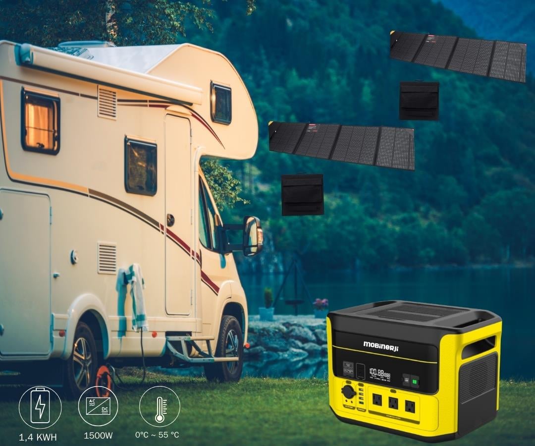 Karavan için sessiz jeneratör 1500 Watt