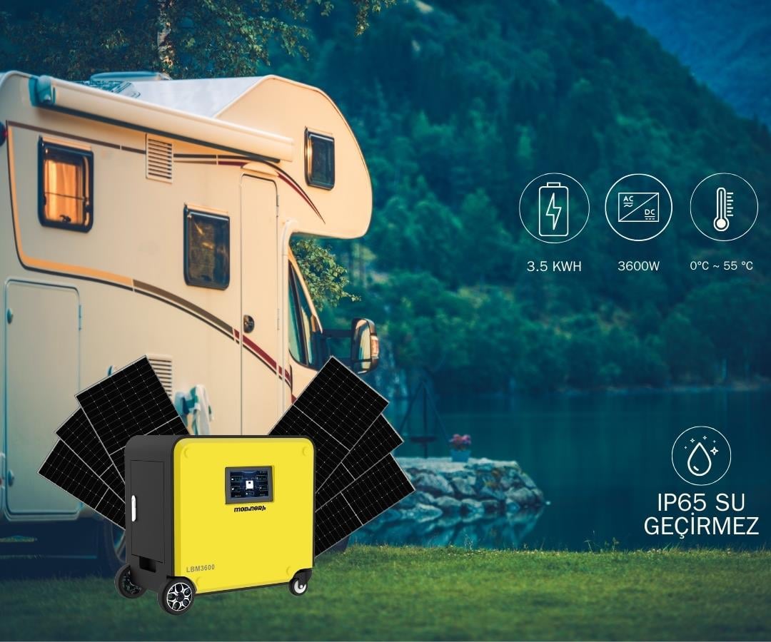 Karavan için sessiz jeneratör 3600 Watt