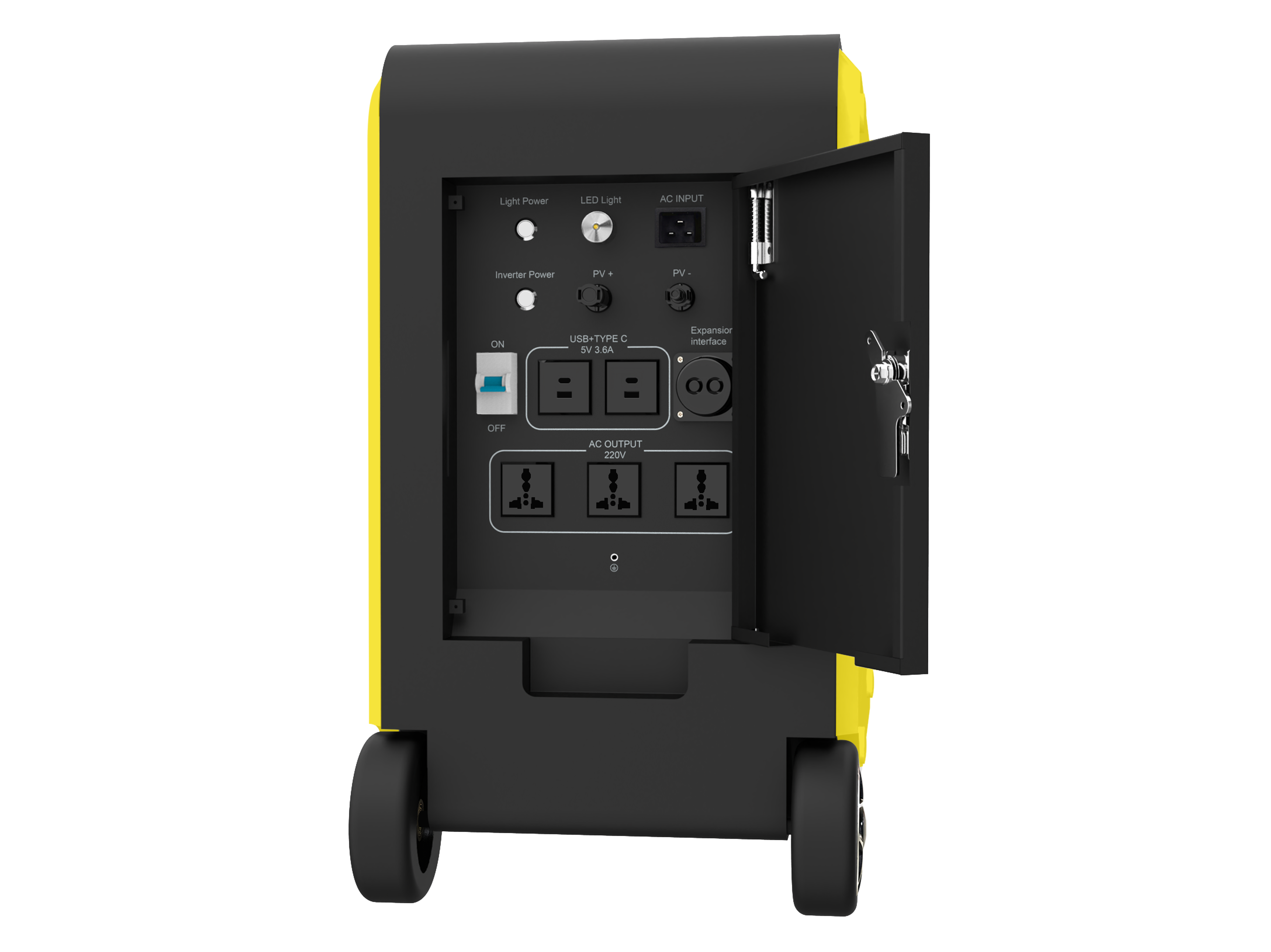 Mobinerji 3.6kW Mobil ve Taşınabilir Güç Kaynağı