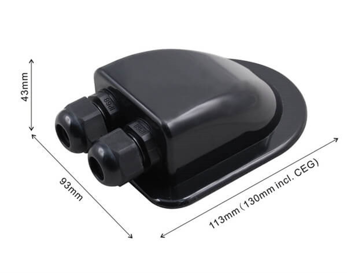 TWI Tekne ve Karavan için Su Sızdırmaz Kablo Kapağı