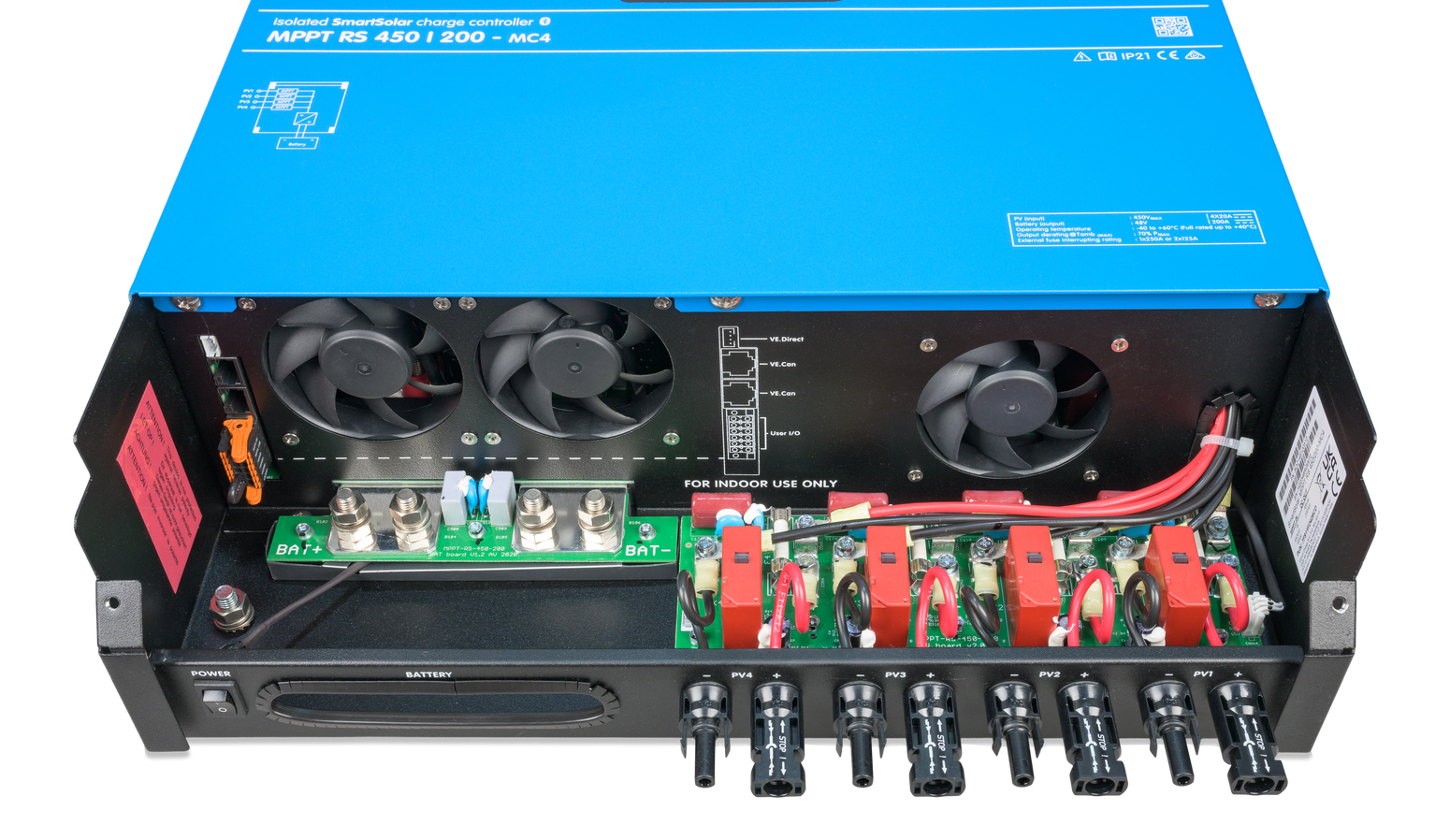 Victron Energy SmartSolar MPPT Şarj Regülatörü RS 450/100-Tr